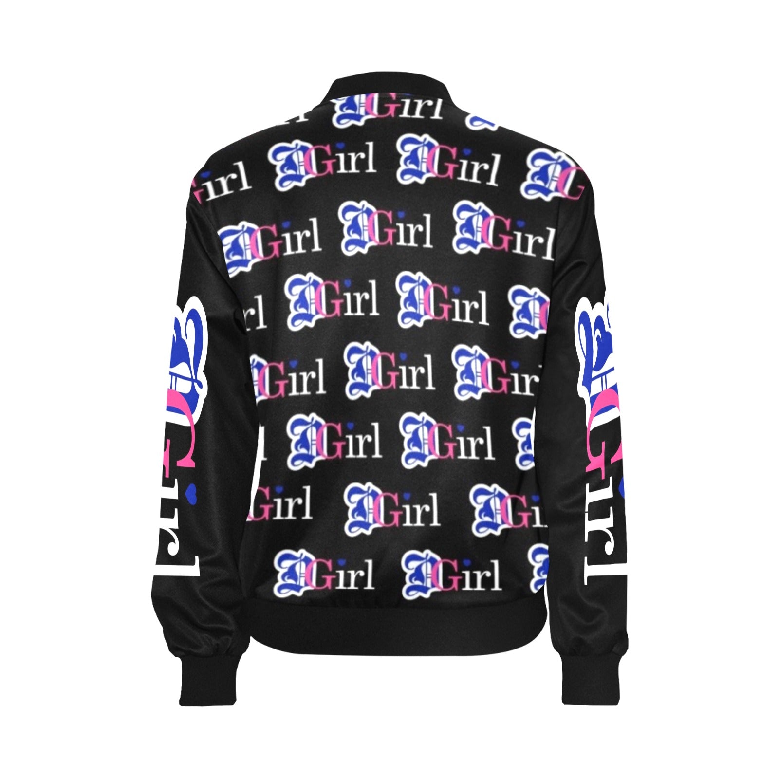 Women's All Over Print Bomber Jacket