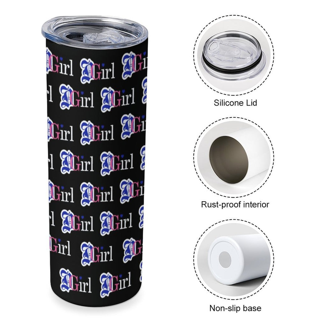 DGirl Stainless Steel Tumbler 20 oz