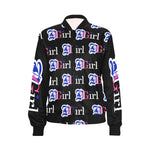 Women's All Over Print Bomber Jacket