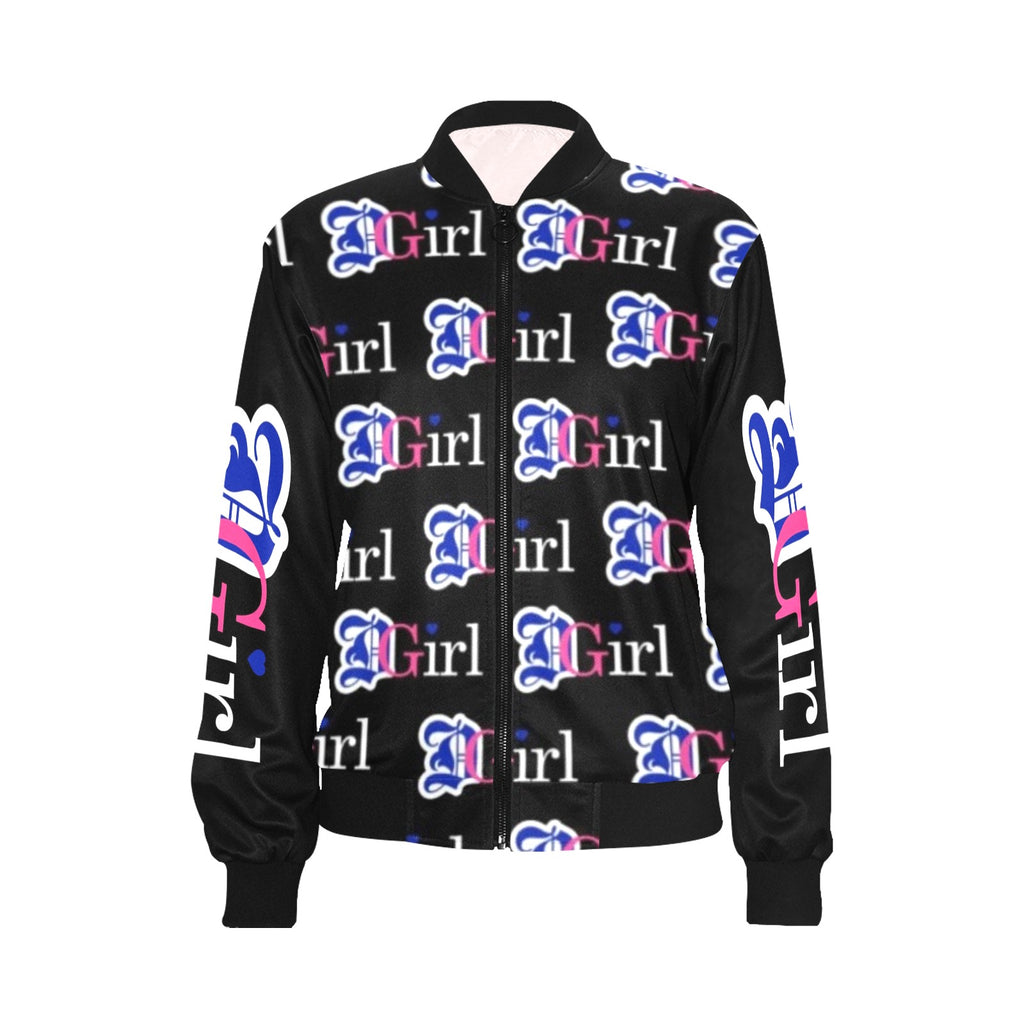 Women's All Over Print Bomber Jacket